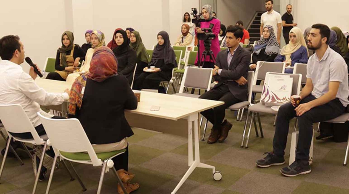 Istanbul University students visit Tawakkol Karman Foundation